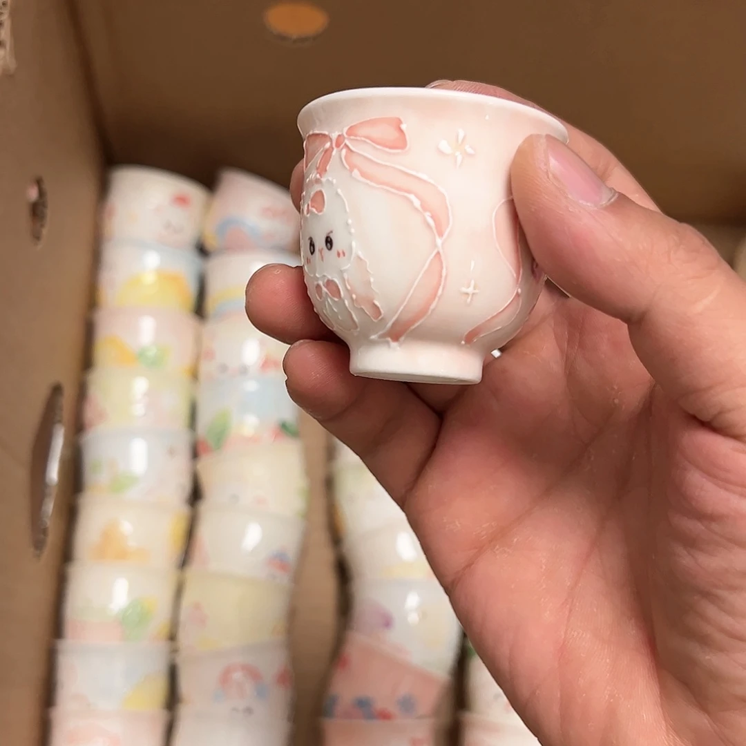 景德镇手绘陶瓷杯子