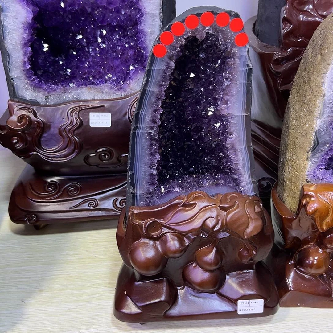 未镶嵌紫晶大型摆件（非配饰）