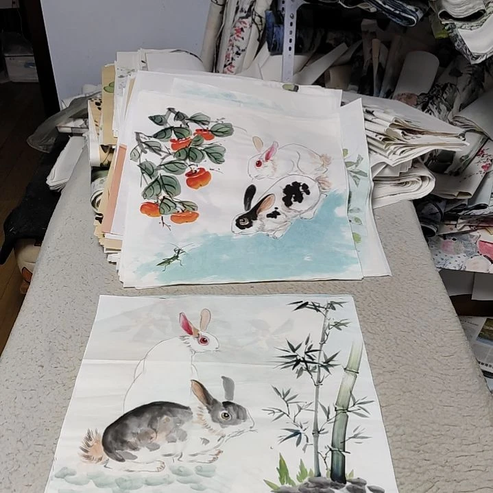 瑞***旭国画落款后台备注