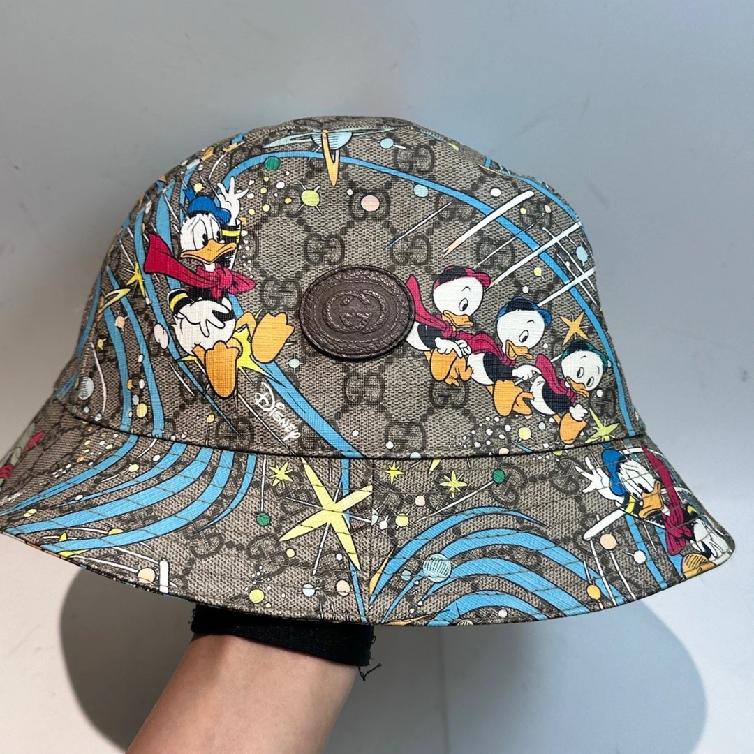 95新 GUCCI/古驰 15189842/KIKIFIFI/渔夫帽