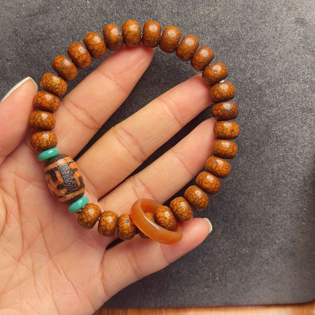 星月菩提吊坠药片星月菩提