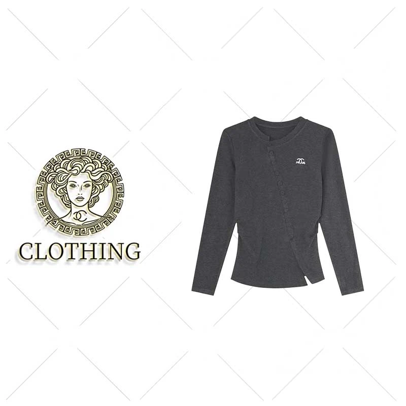 【CLOTHING/原创设计】 B98156新款洋气百搭长袖