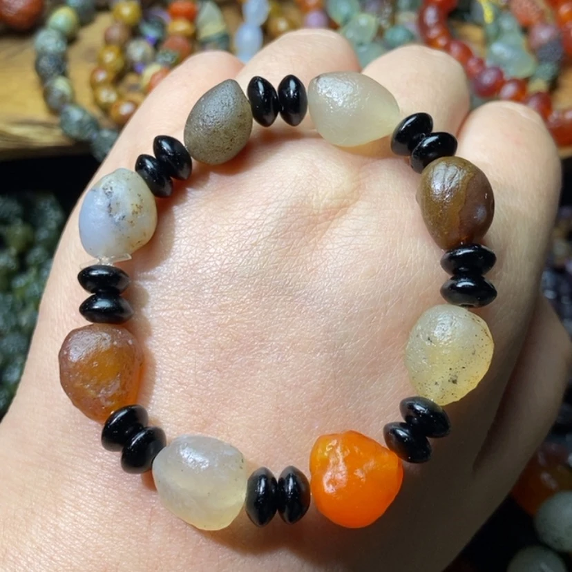 【闪购商品】合金手链玛瑙/玉髓