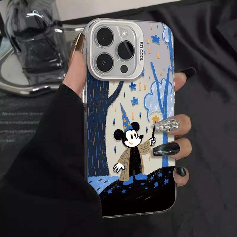 魔术米奇适用于iPhone16/15promax双层MD14/13/12pro创意手机壳