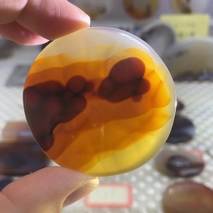 玛瑙/玉髓合金颈饰