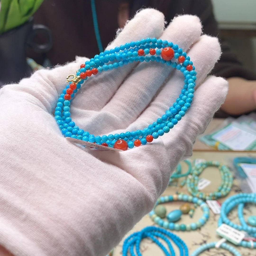 绿松石未镶嵌配饰