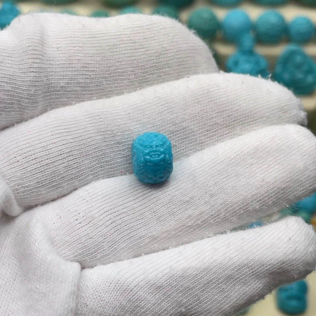 绿松石未镶嵌颈饰卡10.3-8.3