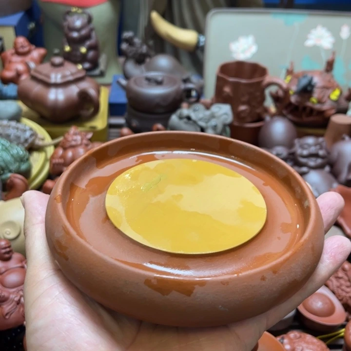 紫砂茶宠紫砂瑕疵