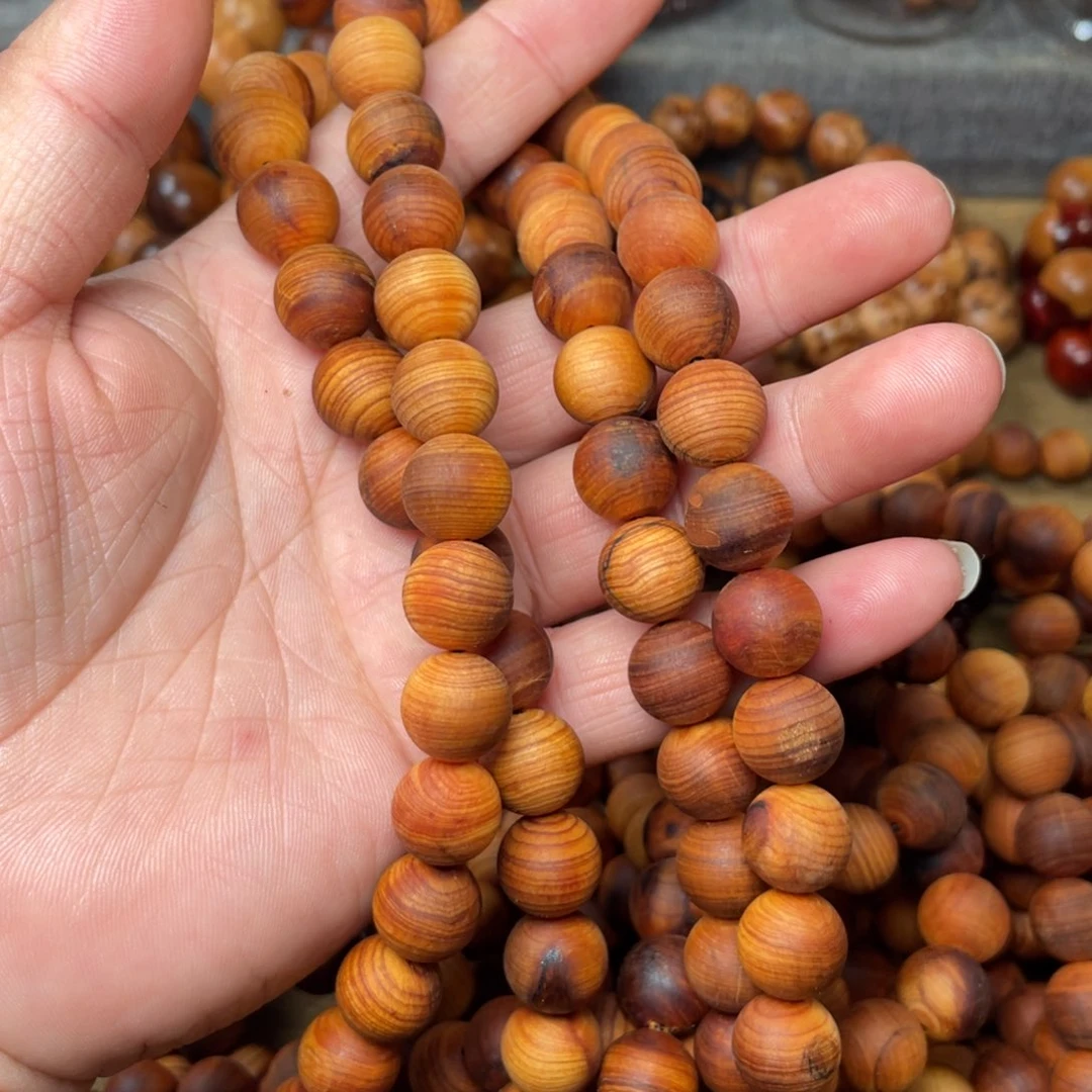 木1.2太行崖柏陈化颗颗瑕疵珠108颗