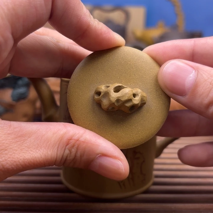 茶壶紫砂平*郭竹节黄金段原矿一代150c