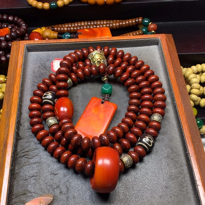 星月菩提吊坠菩提