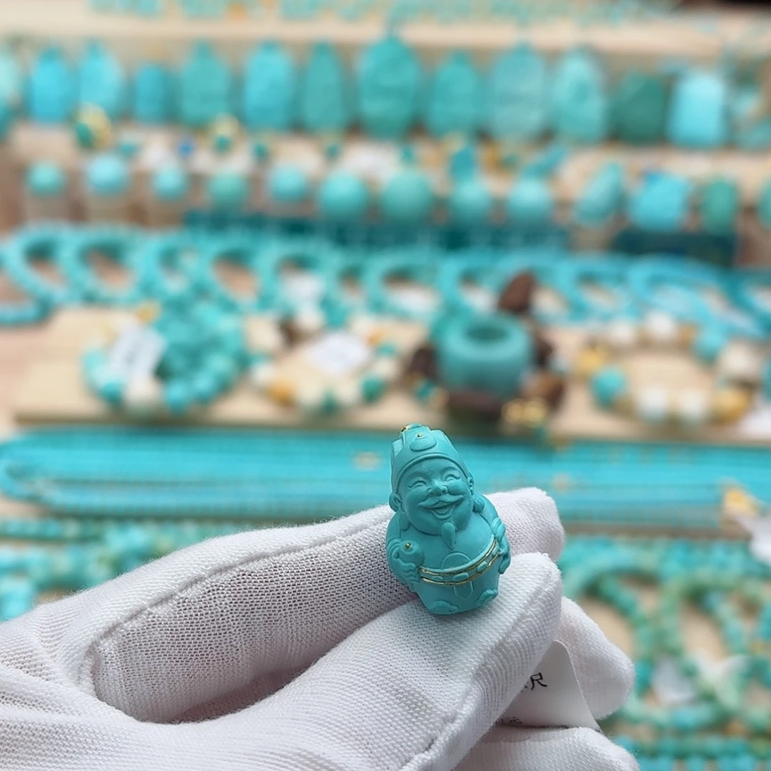 绿松石未镶嵌珠宝奇石