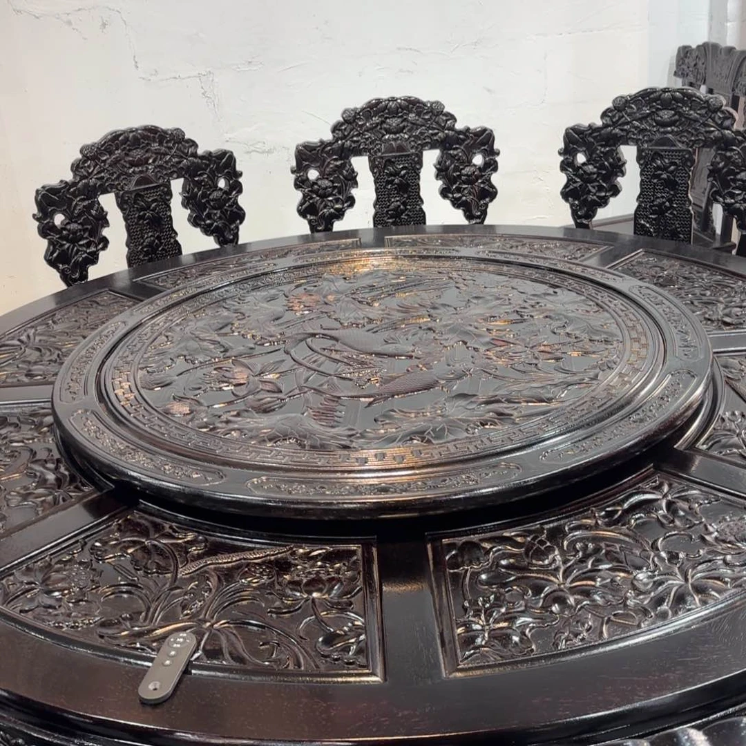 木（红木类）住宅家具抢购餐桌27000定金1000