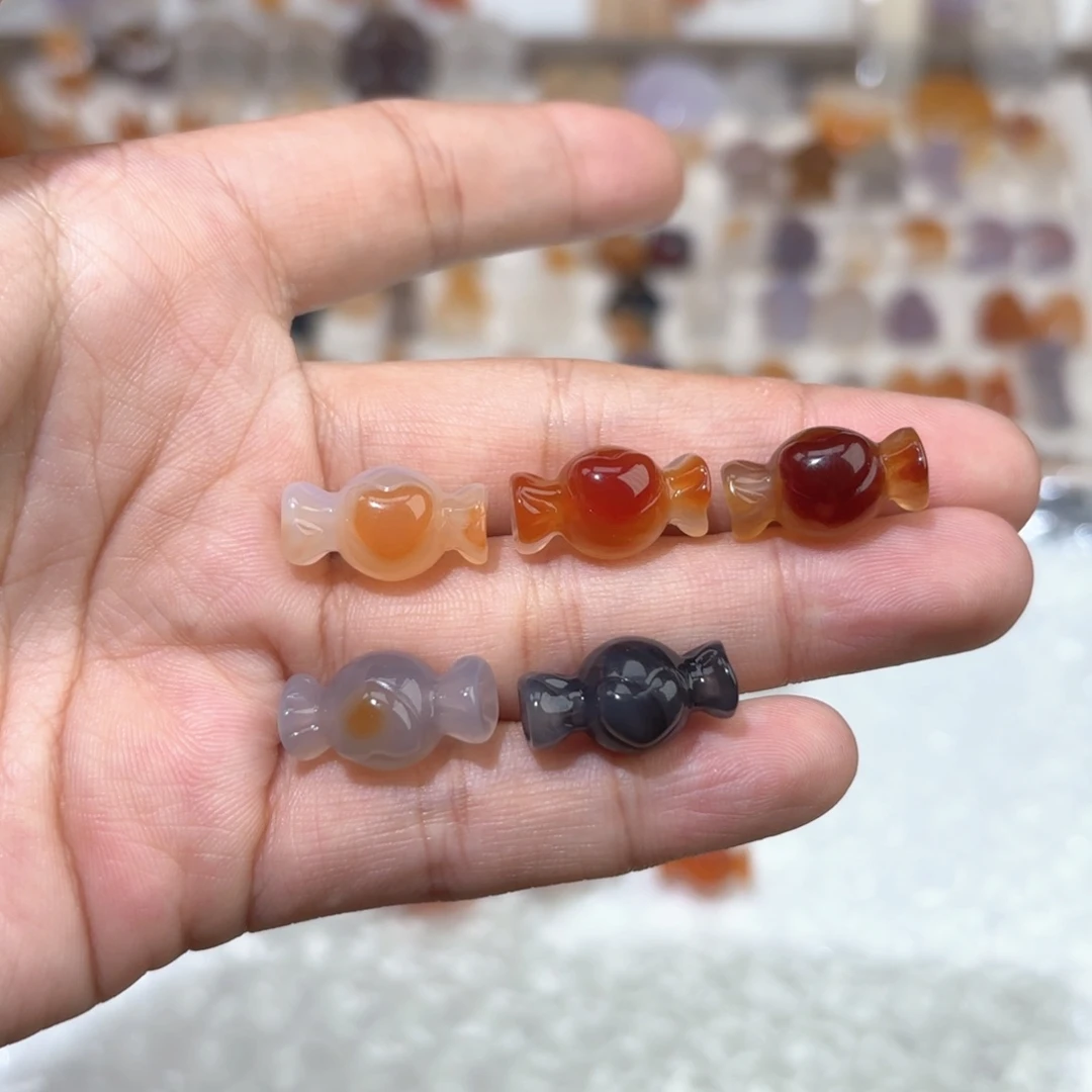 玛瑙/玉髓颈饰未镶嵌嘟*子