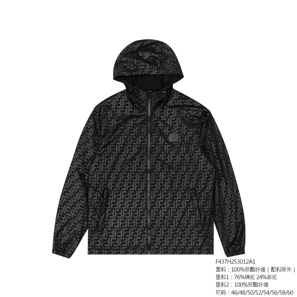 FENDILOR小怪兽25年春秋男士外套F437H253012A