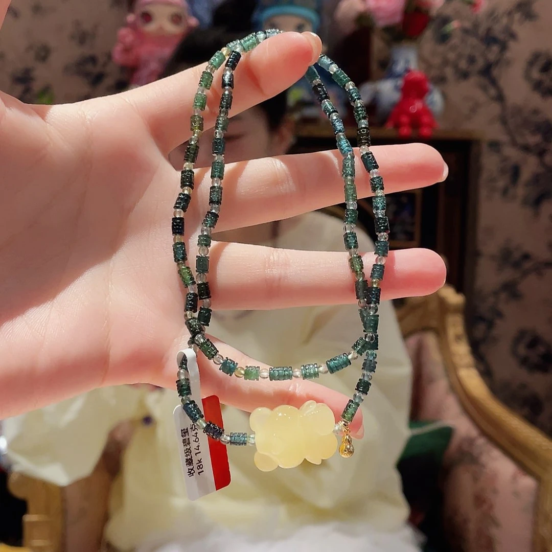 碧玺颈饰未镶嵌颈饰