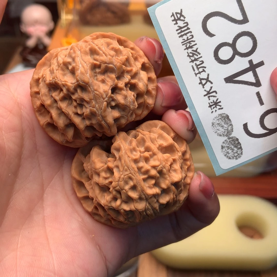 文玩核桃把件43苹果园