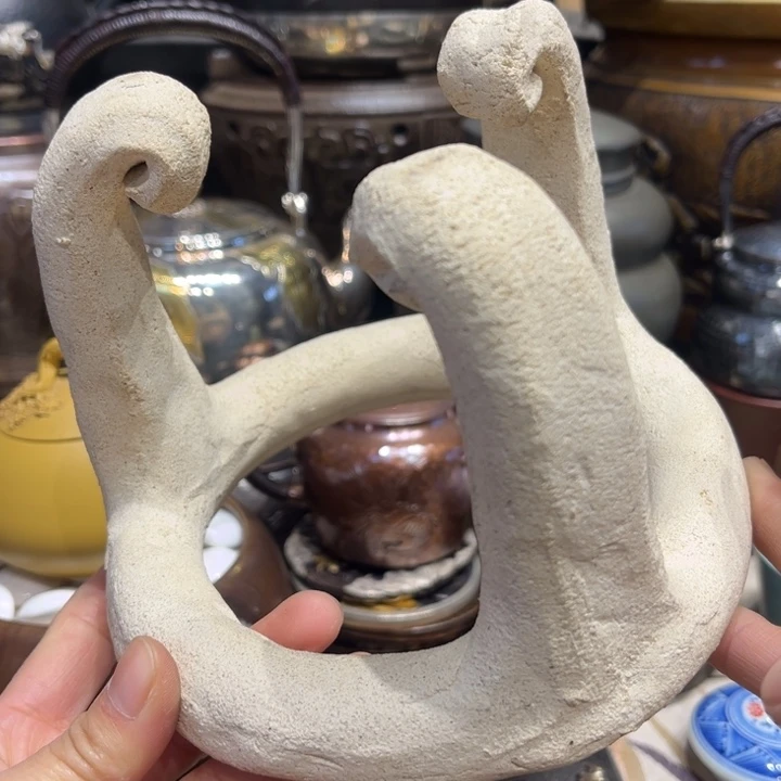 蜜安罐瓷香炉锡茶则