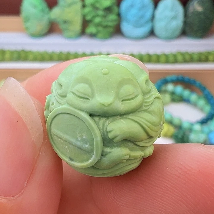 未镶嵌绿松石项链