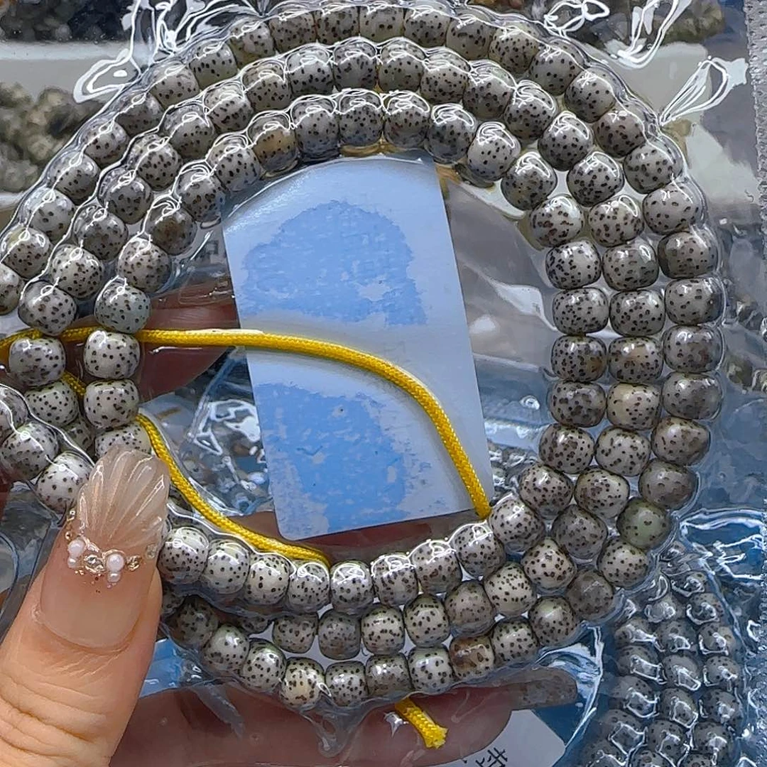星月菩提手串129哈哈石玉星月菩提76桶108