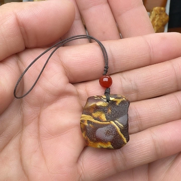 蜜蜡未镶嵌裸石天然蜜蜡手机吊坠