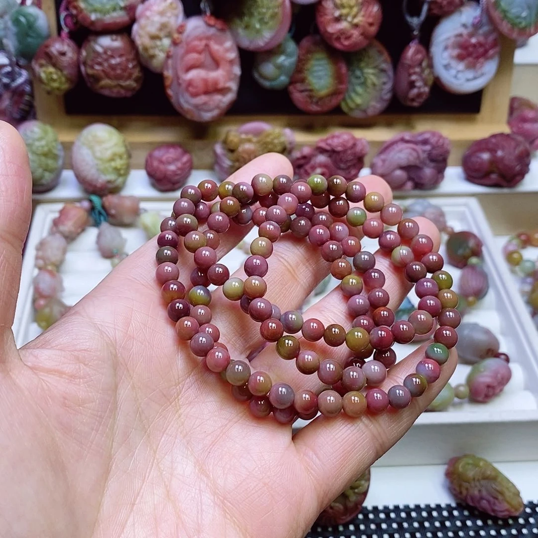 玛瑙/玉髓盐源玛瑙佛珠未镶嵌