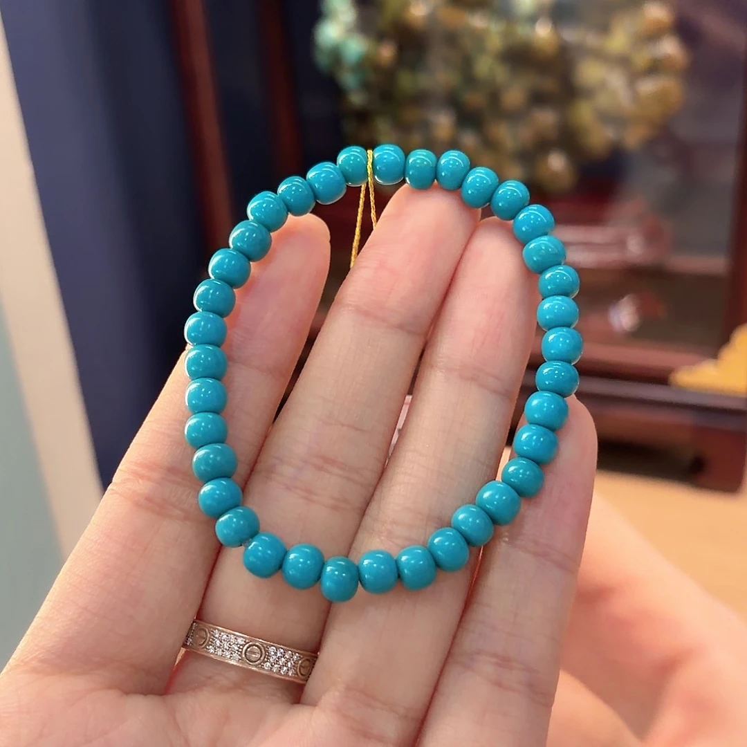 绿松石未镶嵌颈饰