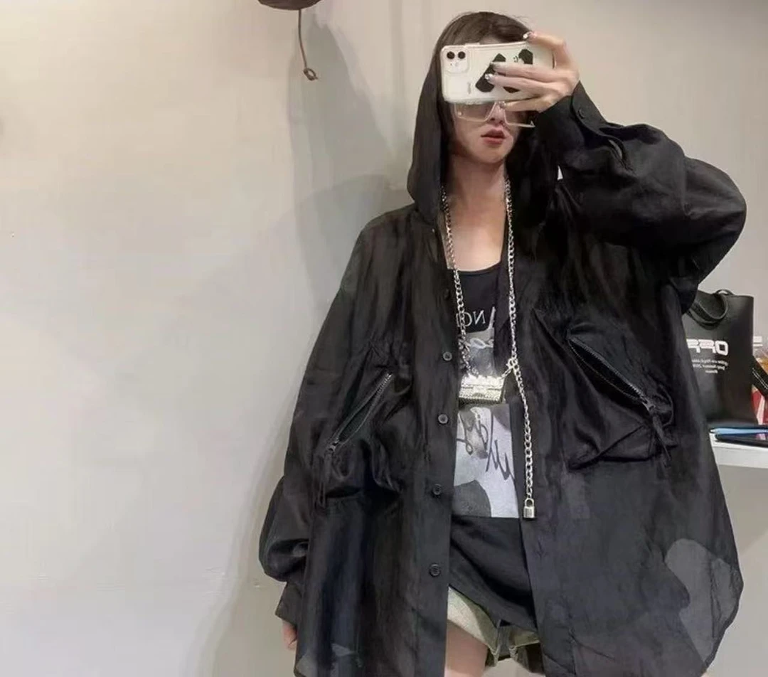 新款时尚百搭拼接轻薄透气宽松女装#400-499