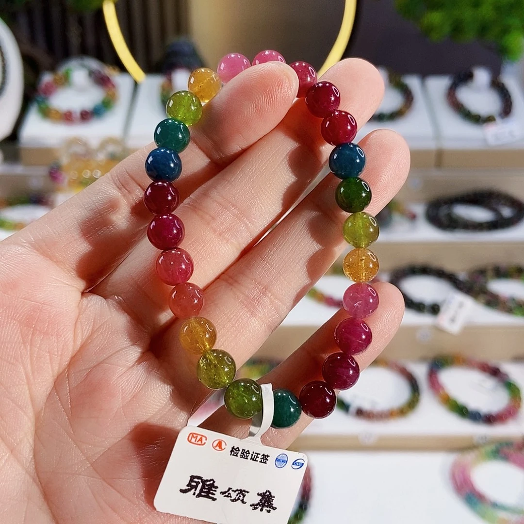 手链未镶嵌碧玺G2472素圈颜色微差