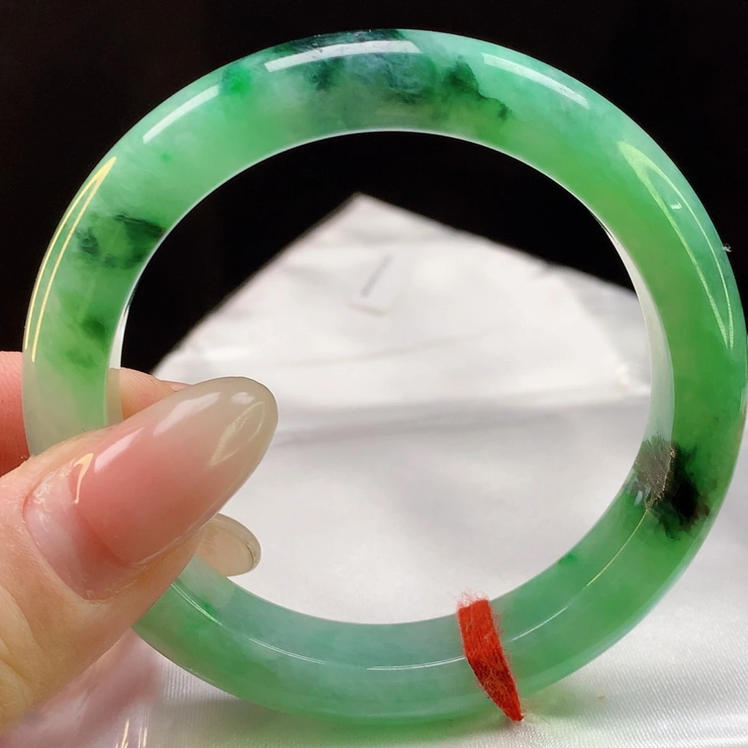 翡翠手镯未镶嵌天然翡翠9014