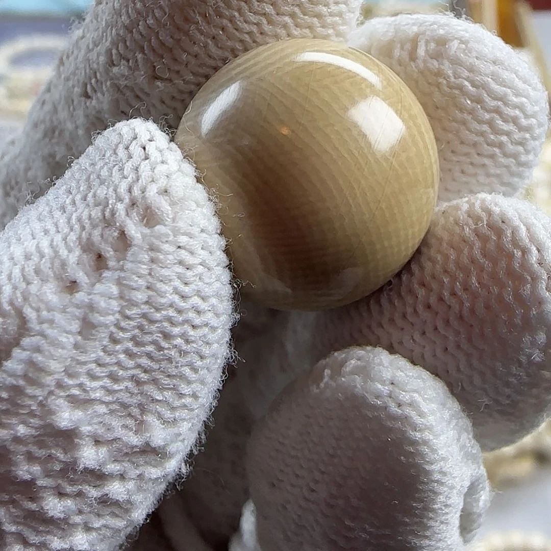 其他猛犸象牙小*.天然保真猛犸牙单颗咖色