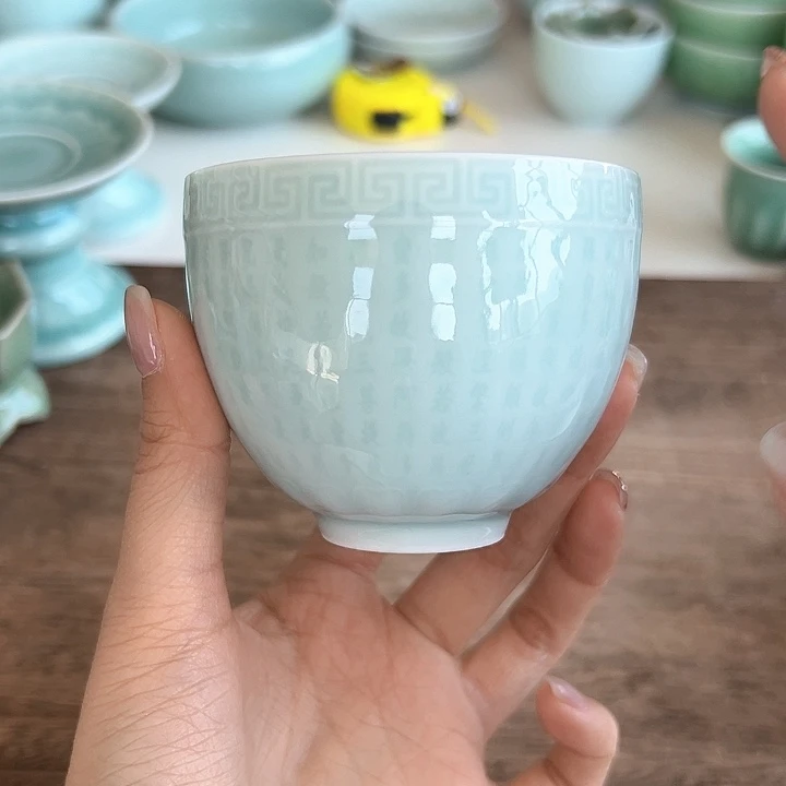 小米茶器龙泉青瓷