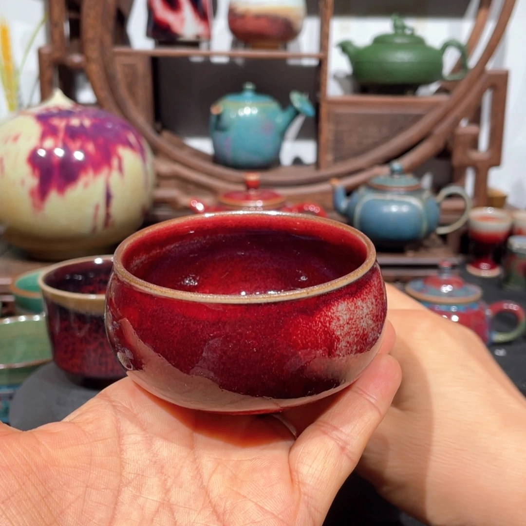 中国神后钧瓷茶器