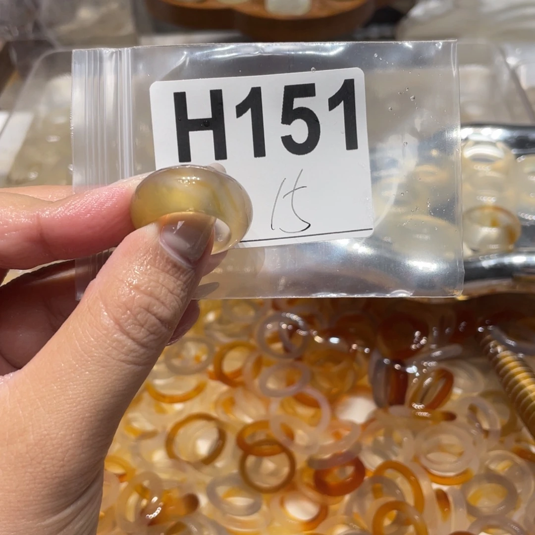 玛瑙/玉髓未镶嵌戒指151
