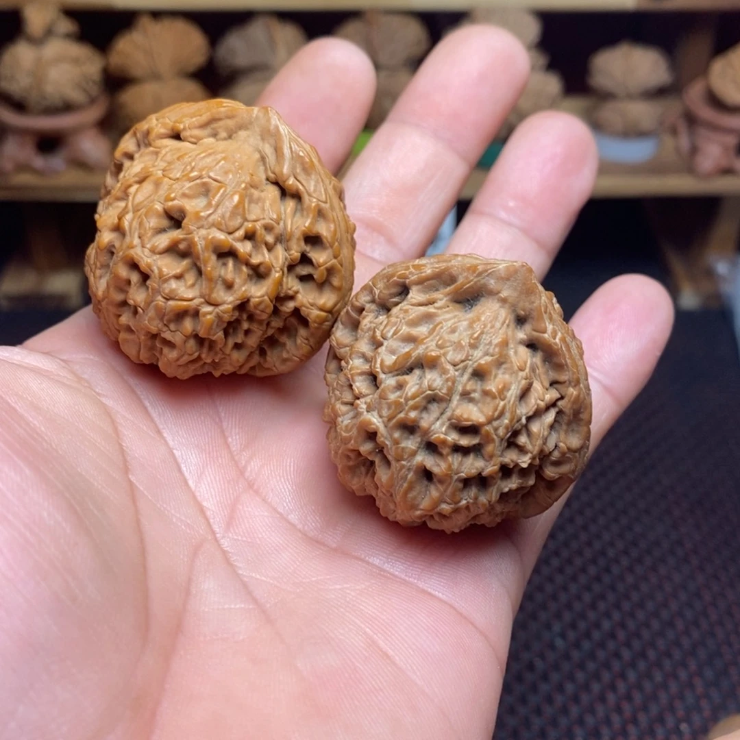 废***墟文玩核桃把件文玩