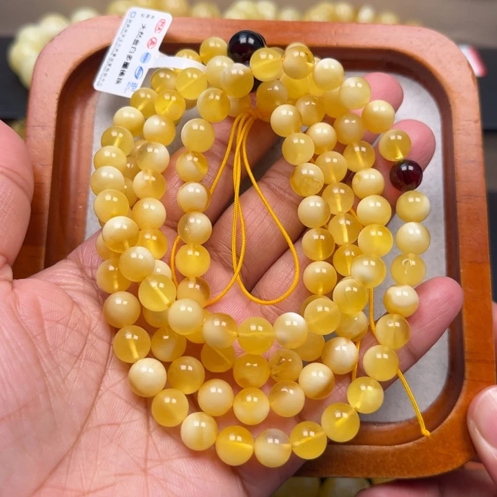 琥珀未镶嵌珠宝奇石M100号7+金白