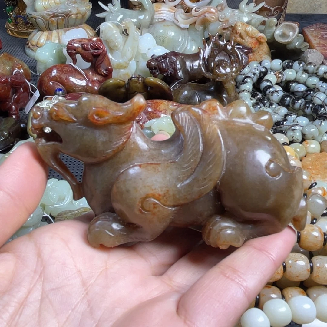 和田玉挂件未镶嵌