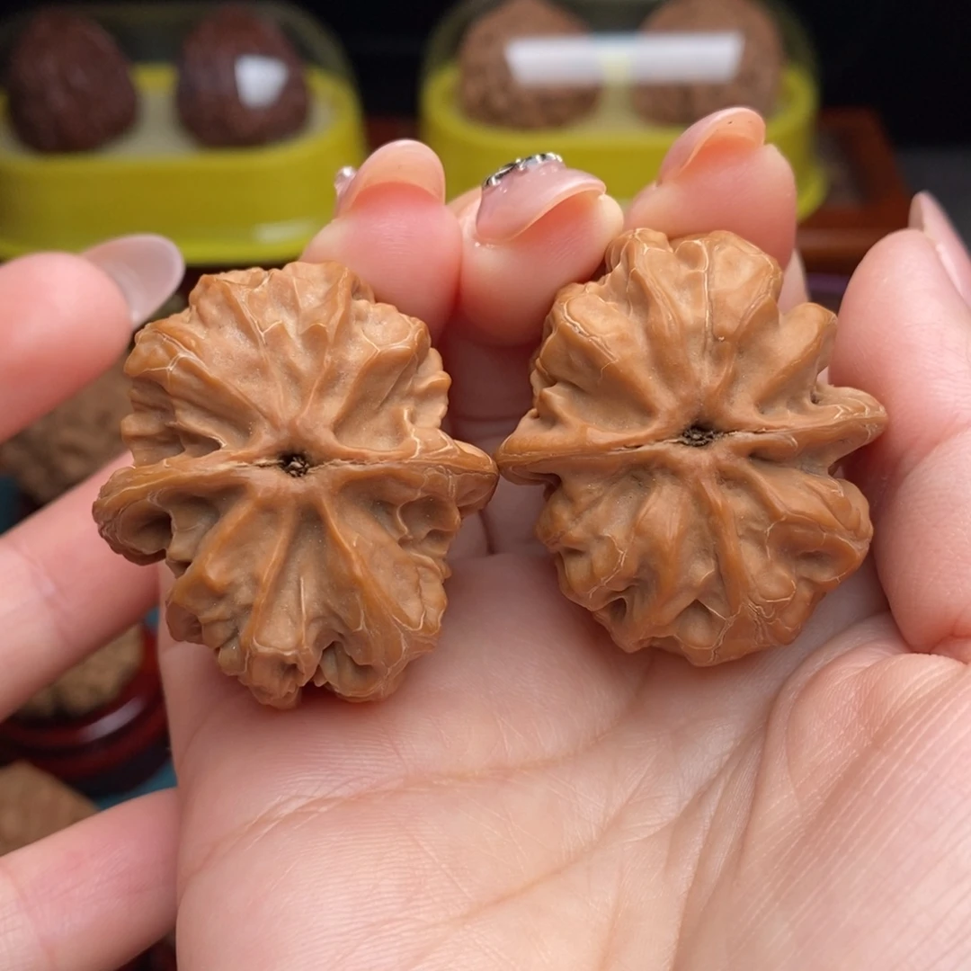 文玩核桃吊坠40平谷方块全