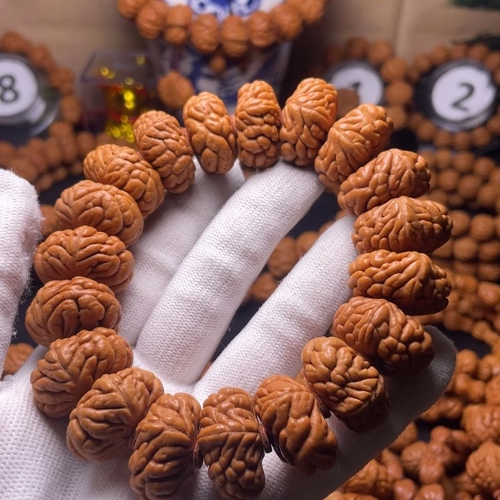 福***恒吊坠桃核秦岭桃核手串