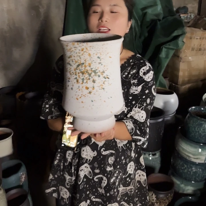 口20高30一个盆子。