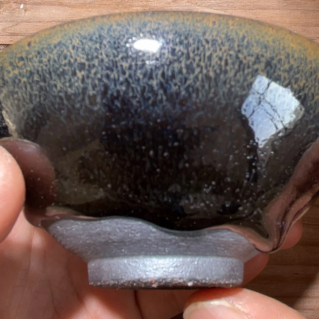 茶盏建窑建盏柴烧394