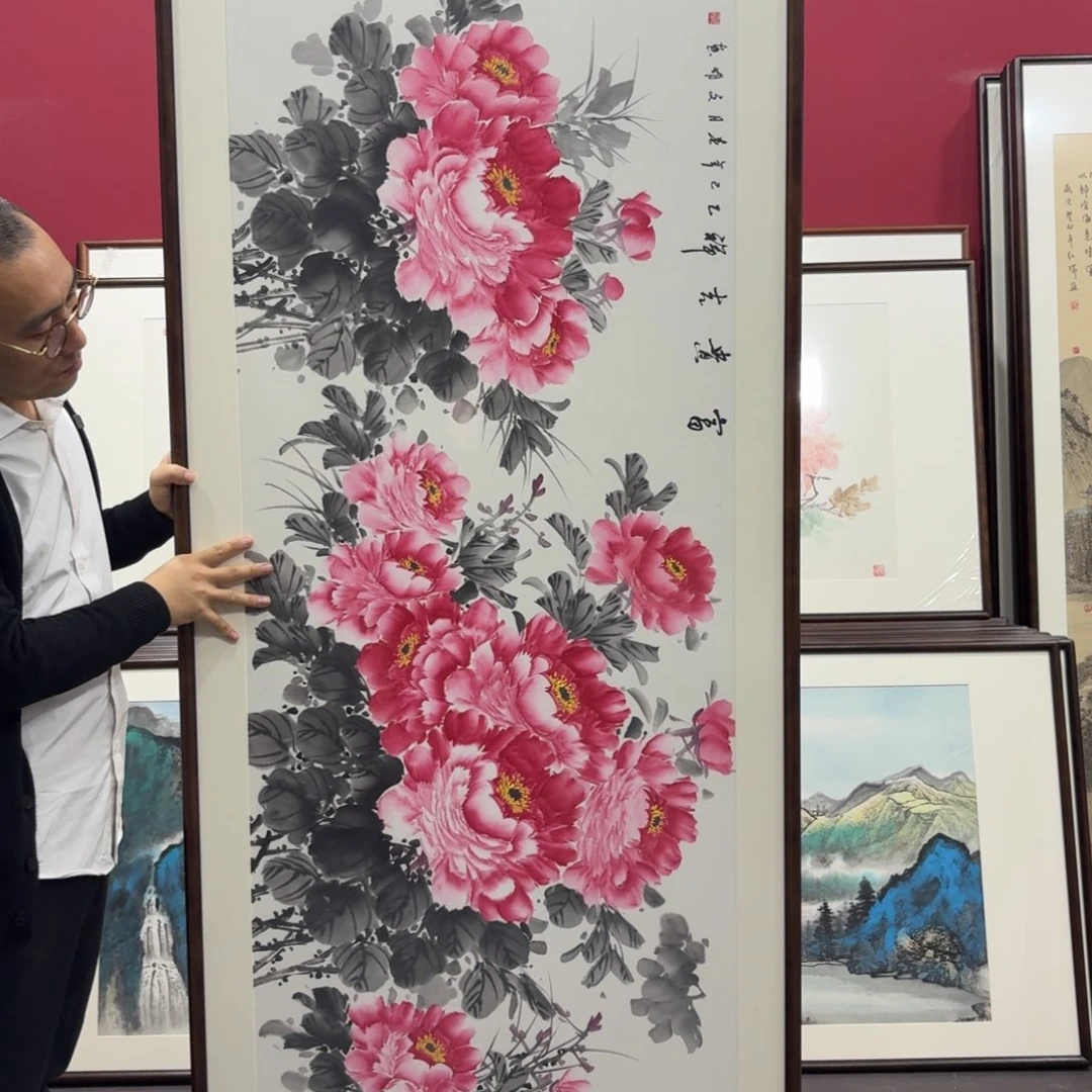 国画手绘作品210/80