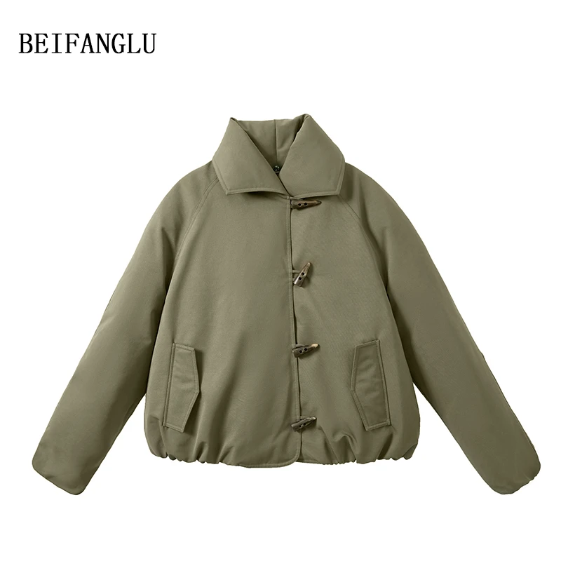 北方鹿【三星Downplus安心白鹅绒】慵懒风鹅绒服休闲冬季女M96D1200