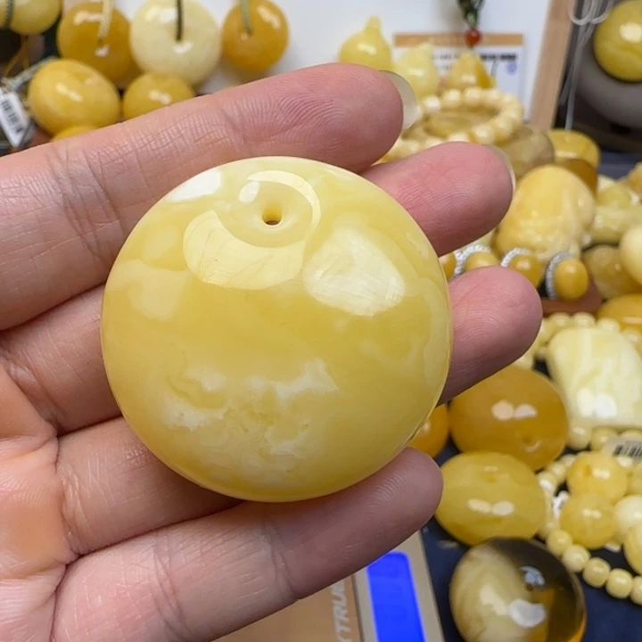 蜜蜡未镶嵌颈饰天然蜜蜡