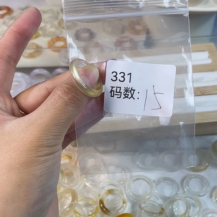 未镶嵌戒指玛瑙/玉髓331