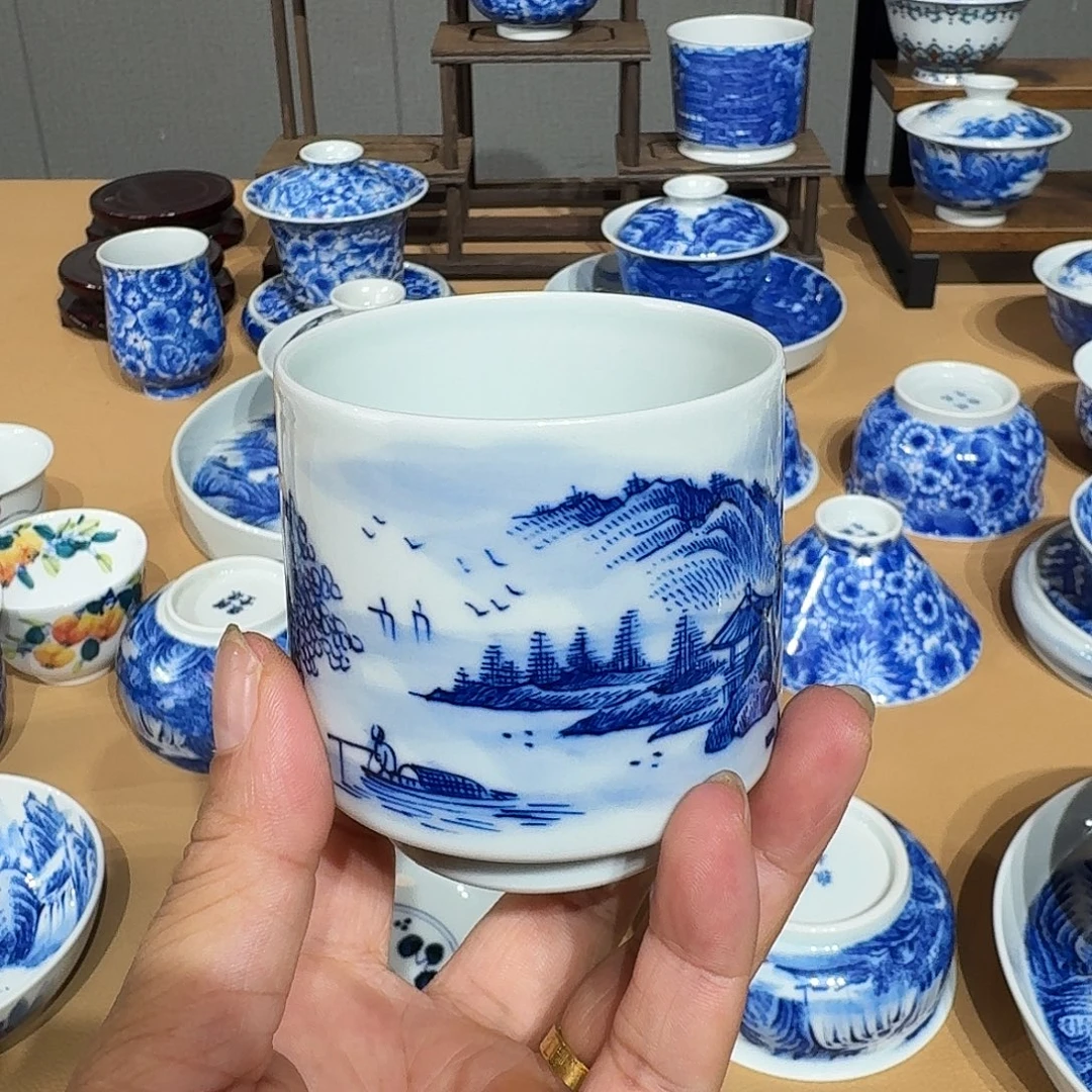 用***5景德镇纯手绘单杯