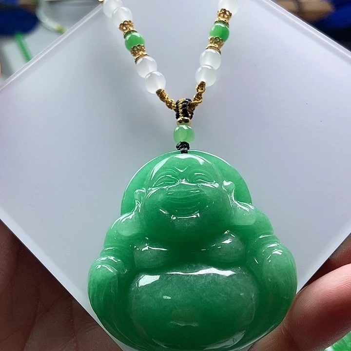 颈饰未镶嵌翡翠赠链