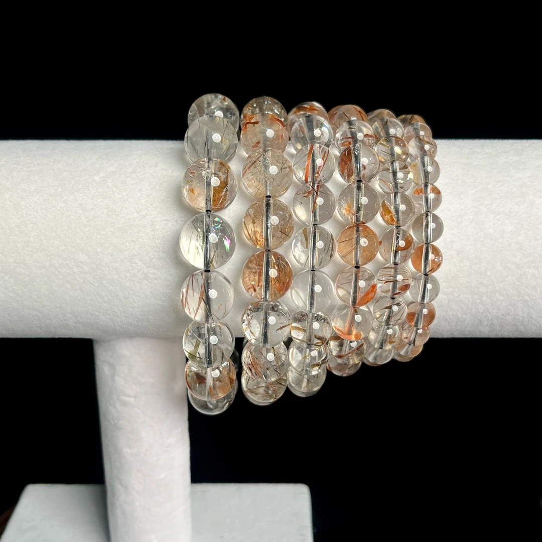 透体黑金超手串D3006多样性发其一简约单圈