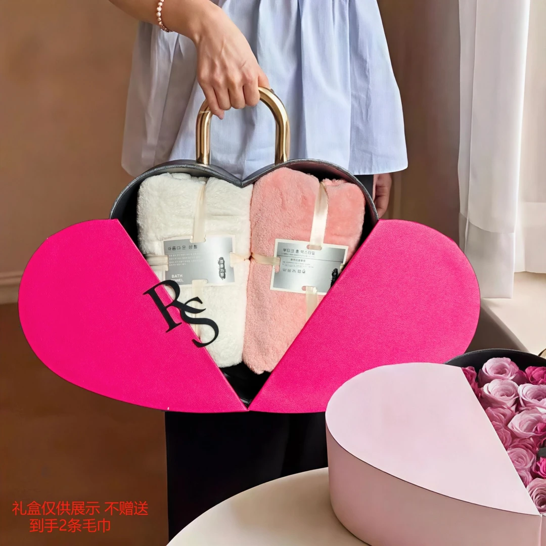 【素儿补贴】【到手两条】颜色随机毛巾薄款吸水洗澡25*25毛巾 欣伊人