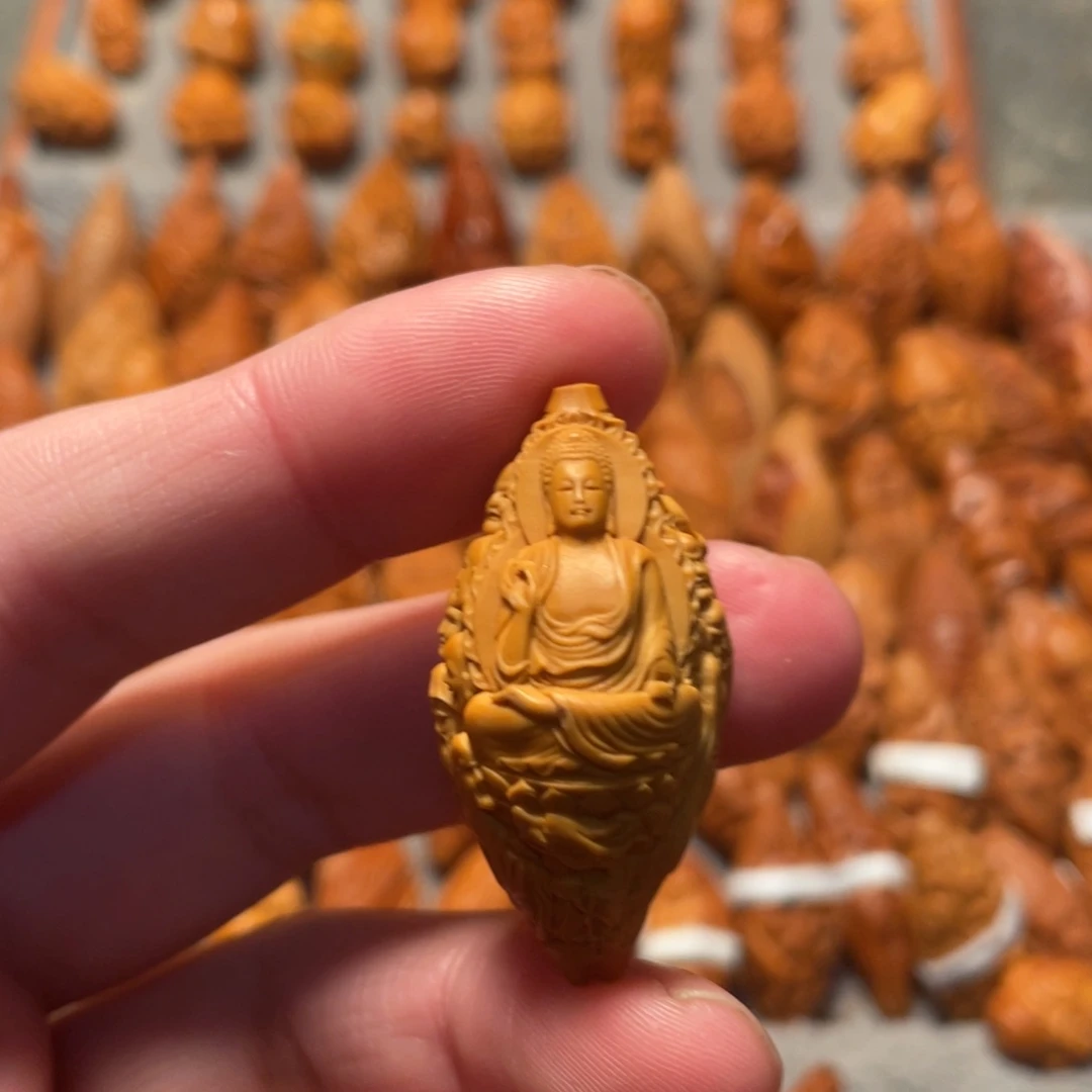 橄榄核手串/手链十八罗汉拜如来